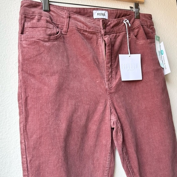 NWT Pistola Arielle skinny corduroy Jean pants salmon Mauve color Sz 31 - Picture 3 of 13